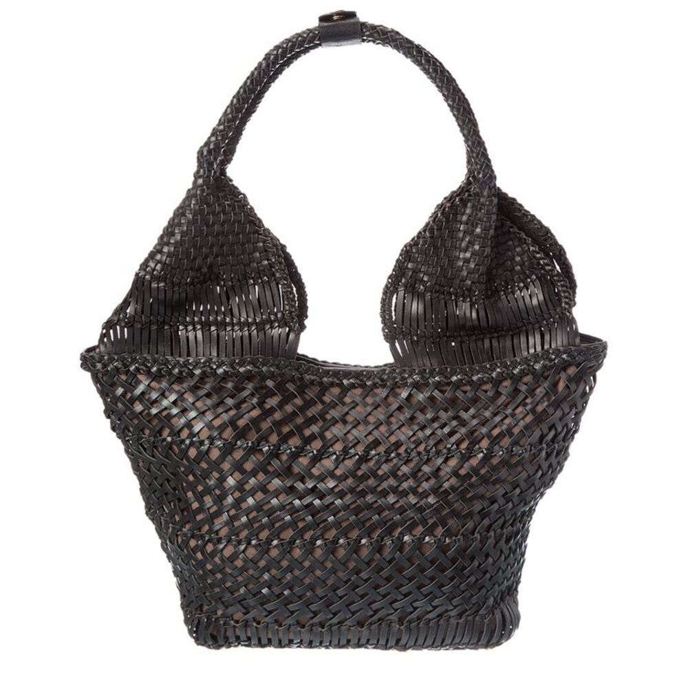 Rafé Margarita Leather Tote, Black